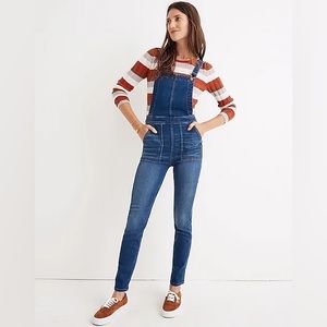 Women's Blue Denim Overalls